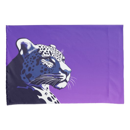 Leeuw en luipaard zijn en haar kussensloop (Voorkant-Rechts)