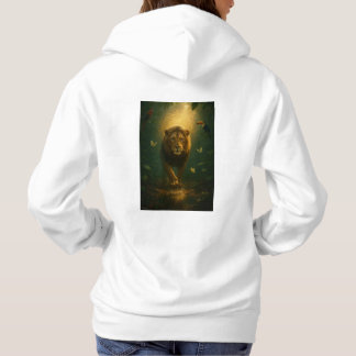 Leeuw en Mandala – Kracht in Stilte Hoodie