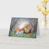 Leeuw en me kaart (Gele Bloem)