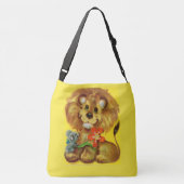 leeuw en muis crossbody tas (Achterkant)