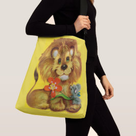 leeuw en muis crossbody tas