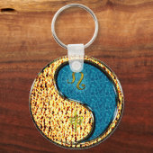 Leeuw en wateraap sleutelhanger (Achterkant)