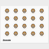 Leeuw Esthetische Vinyl Stickers Cute Wilde Dier P (Vel)