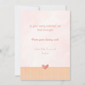 Leeuw familie hou van je mam Moederdag Kaart (Achterkant)