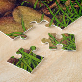  leeuw familie schilderij van Georgia claire Legpuzzel (Zijkant)