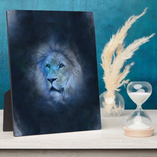 leeuw fotoplaat (Zijkant)