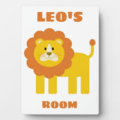 Leeuw Fotoplaat (voorkant)