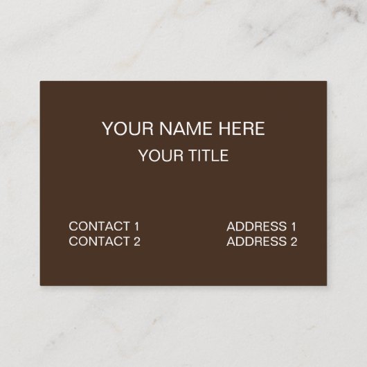 Leeuw geeft leeuw nooit op visitekaartje (Achterkant)