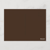 Leeuw Geeft Nooit Op Leeuw Briefkaart (Achterkant)