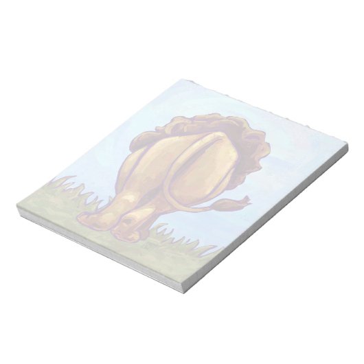 Leeuw Geschenken & Accessoires Notitieblok (Linkerzijde)