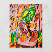 Leeuw gewoon chill briefkaart (Voorkant)