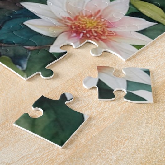 Leeuw Gezicht Waterverf Art puzzel (Zijkant)