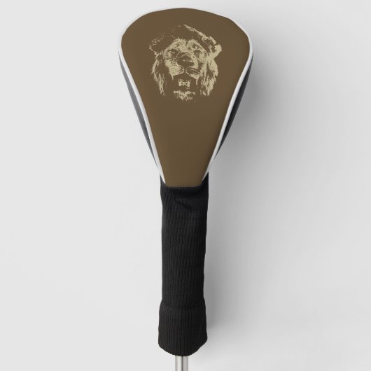 Leeuw Golfheadcover (Voorkant)