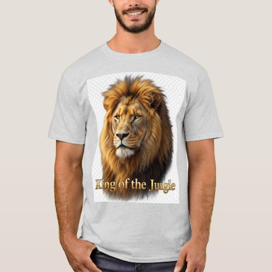 Leeuw Grafische T-Shirt (Voorkant)