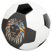 Leeuw, Grote Kat, chromatisch ontwerp, Voetbal (Drie kwart)