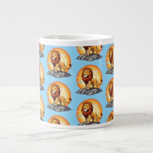 Leeuw Grote Koffiekop (Voorkant)