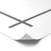 Leeuw Haak Baby Kraam Muur Kunst Persoonlijk Poster (Hoek)