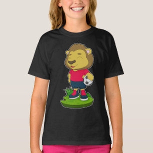 Leeuw Handbal speler Handbal T-shirt