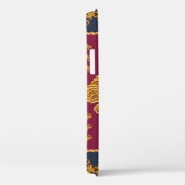 Leeuw hoofddoek: gouden motief. Case-Mate iPhone case (Achterkant / Rechts)