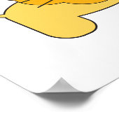 Leeuw, illustratie door Lorena Depante Poster (Hoek)