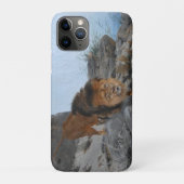 Leeuw in de bergen (door Richard Friese) Case-Mate iPhone Case (Achterkant)