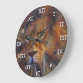 Leeuw in de galerij grote klok (Hoek)