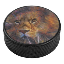 Leeuw in de galerij Hockey Puck