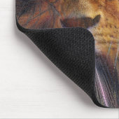 Leeuw in de galerijmousepad muismat (Hoek)