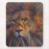 Leeuw in de galerijmousepad muismat (Voorkant)