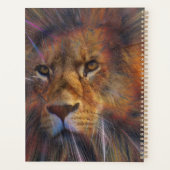 Leeuw in de galerijplant planner (Achterkant)