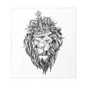 Leeuw in de kroon notitieblok (Voorkant)