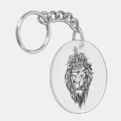 Leeuw in de kroon sleutelhanger (Voorkant Links)