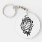 Leeuw in de kroon sleutelhanger (Voorkant)