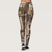 leeuw in de stad leggings (Achterkant)