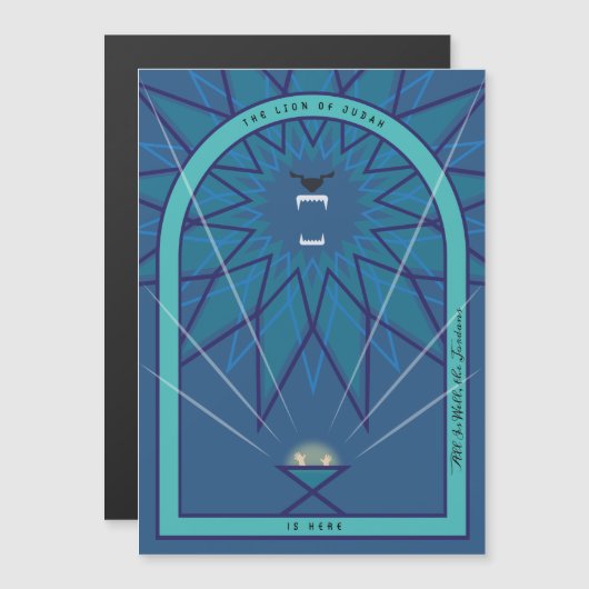 Leeuw in een Manger (Voorkant / Achterkant)