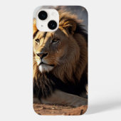 Leeuw in het stof Case-Mate iPhone case (Achterkant)