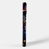 Leeuw in kosmische sterrenstelsels Case-Mate iPhone case (Achterkant / Rechts)