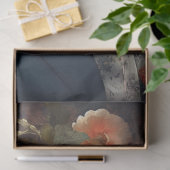 Leeuw in pak, Pet met bloemen 3 Decoupage papier (Geschenk)