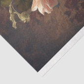 Leeuw in pak, Pet met bloemen 3 Decoupage papier (Detail)