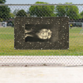 LEEUW IN SNEEUWBanner MET GROMMETS Spandoek (Insitu)