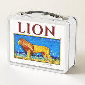 Leeuw in Tall Grass (Achterkant)