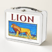 Leeuw in Tall Grass (Voorkant)