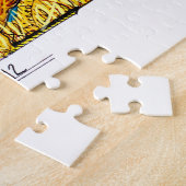 Leeuw in Tall Grass Legpuzzel (Zijkant)