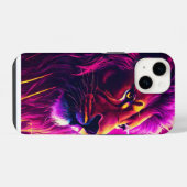 leeuw iphone achterkant hoes hoesje (Achterkant horizontaal)