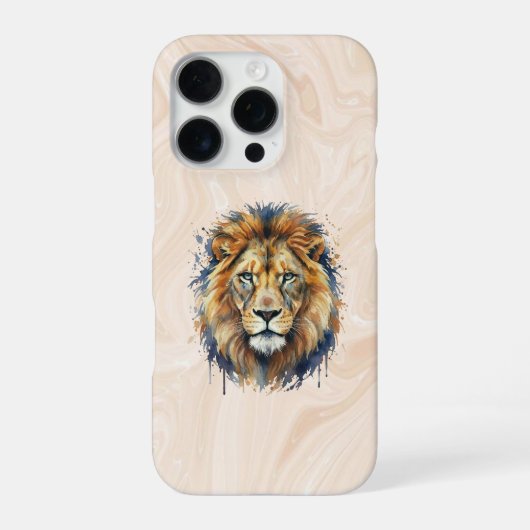 Leeuw iPhone Hoesje (Achterkant)