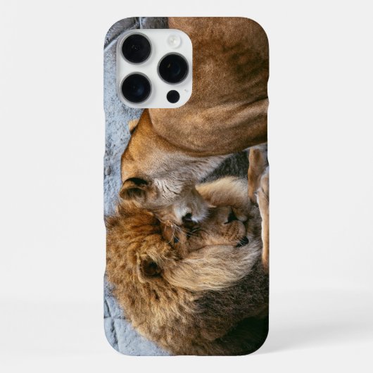 Leeuw iPhone Hoesje (Achterkant)