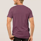 LEEUW IS DE KONING Tri-Blend SHIRT (Achterkant)
