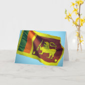 leeuw kaart (Gele Bloem)