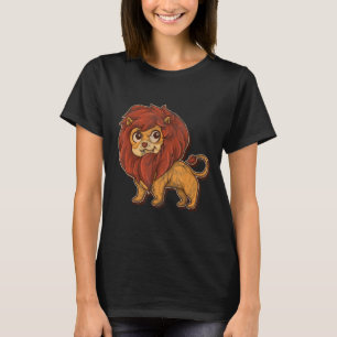 Leeuw Kinder Koning Vrouwen Vintage T-shirt