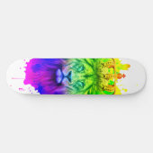 Leeuw King Skateboard Deck in Abstracte kleuren! (Horizontaal)